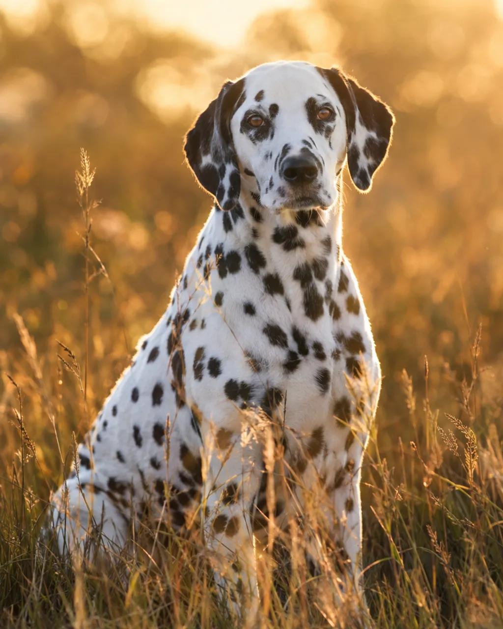 Golden Hour Field illustrative style example