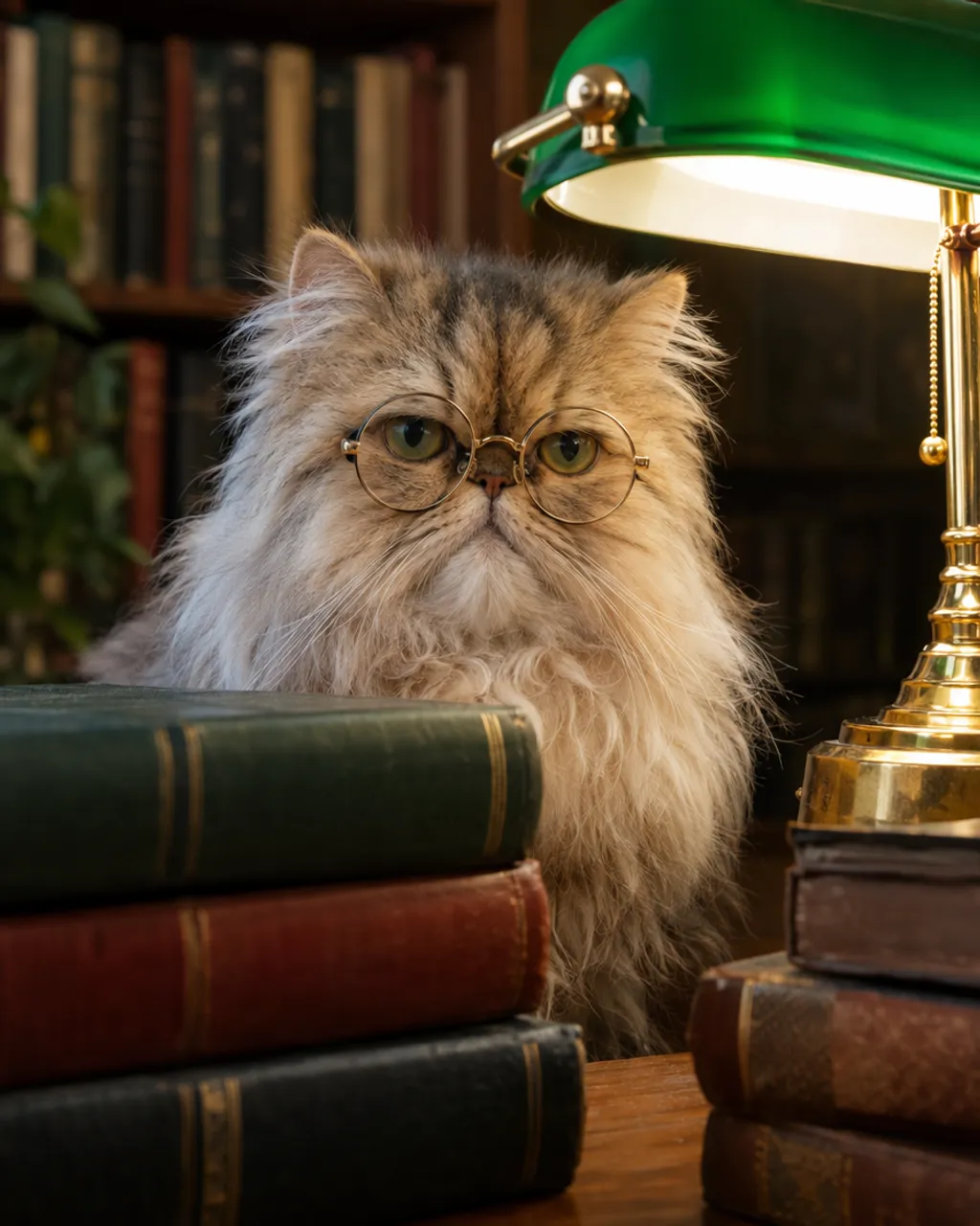 Library Scholar illustrative style example