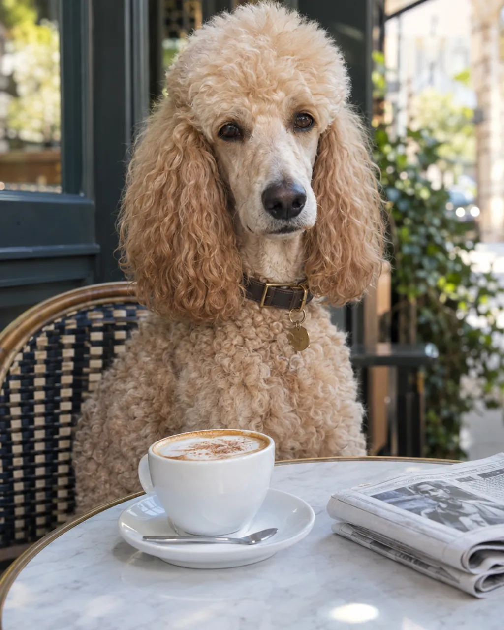 Morning Coffee illustrative style example