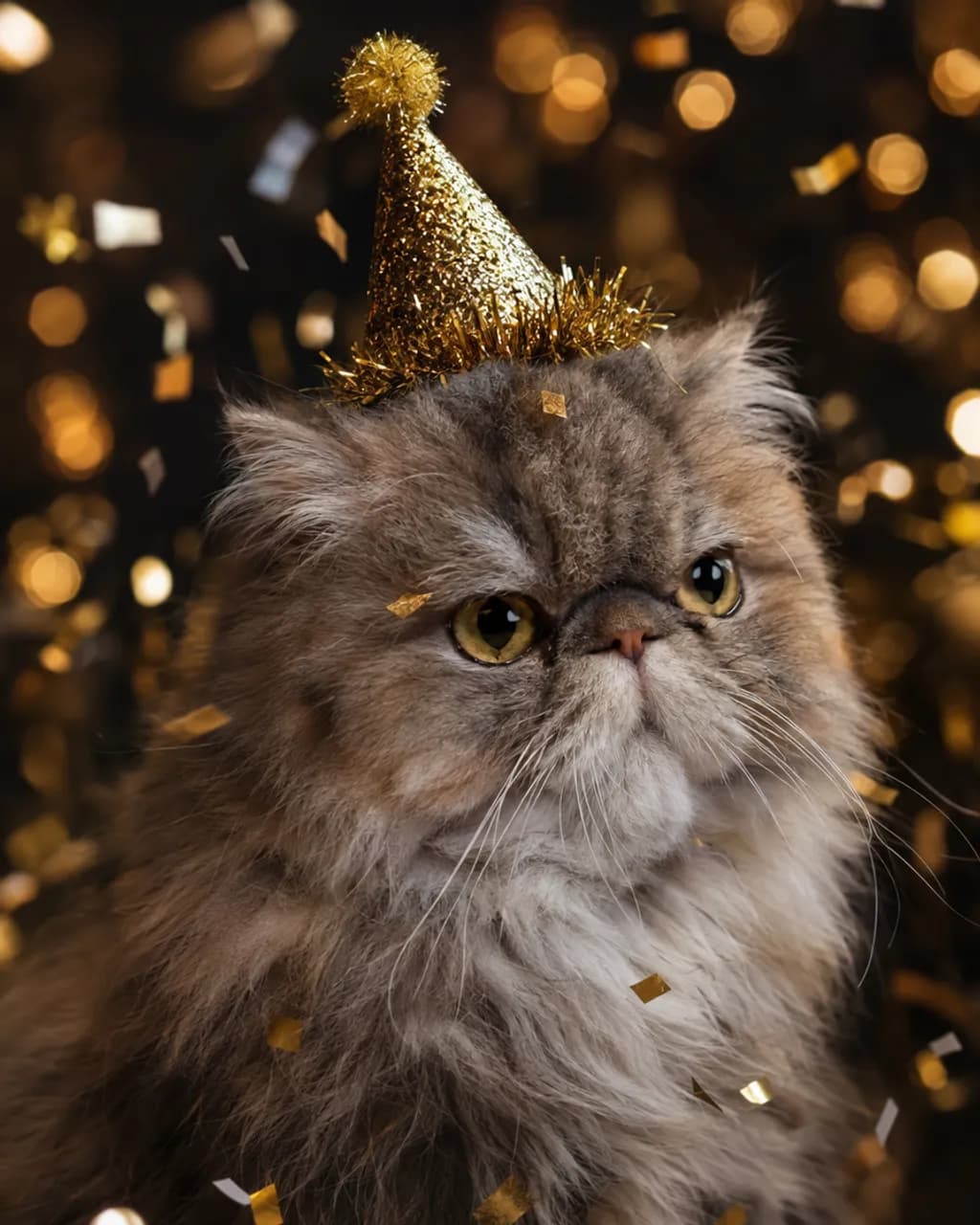 New Year Sparkle illustrative style example
