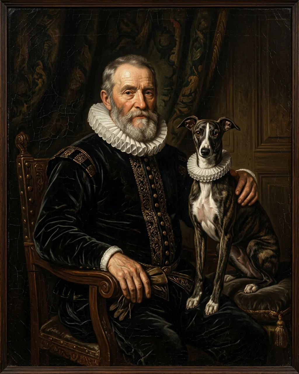Renaissance Pair illustrative style example