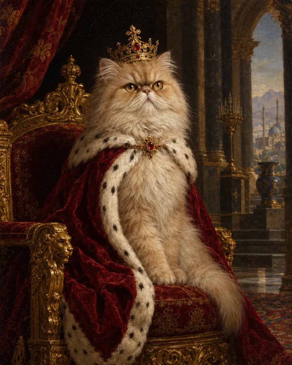 Royal Court illustrative style example